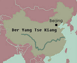 Der Yang Tse Kiang in China