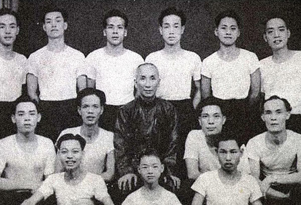 Die ersten Schüler der Wing Chun Schule von Yip Man In Hong Kong